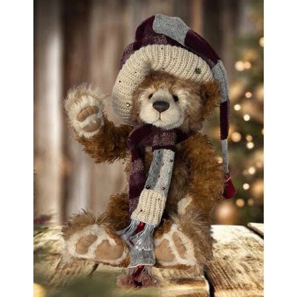 19” Charlie Bears Roald Mohair Limited Edition Isabelle Collection Teddy Bear - Picture 1 of 3